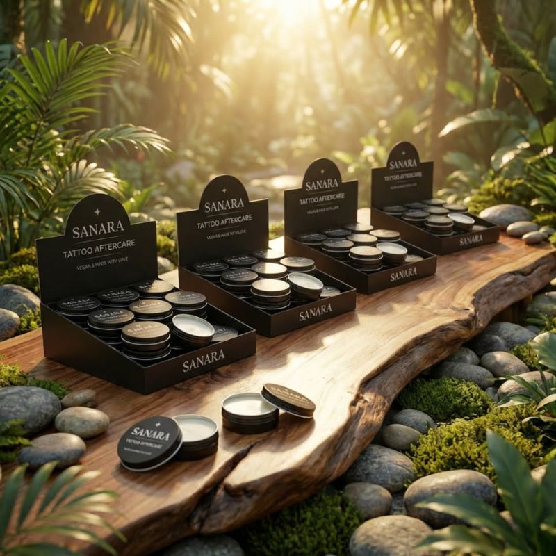 4 Bandejas (108 unidades) de Sanara® Aftercare Butter 30ml